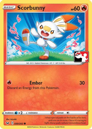 Scorbunny (Library Exclusive) (31/null) - Miscellaneous Cards & Products Reverse Holofoil - Common