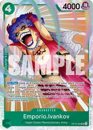(OP16-026) Emporio.Ivankov (026) - The Time of Battle - Foil