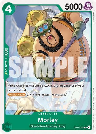(OP16-033) Morley - The Time of Battle - Normal