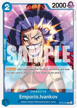 (OP16-044) Emporio.Ivankov (044) - The Time of Battle - Normal