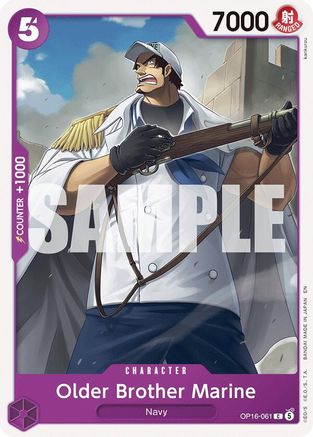 (OP16-061) Older Brother Marine - The Time of Battle - Normal