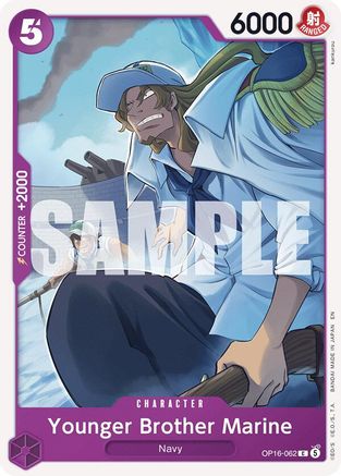 (OP16-062) Younger Brother Marine - The Time of Battle - Normal