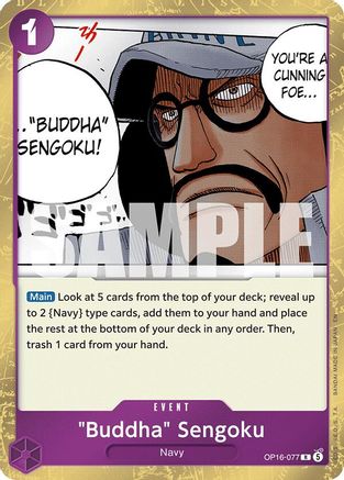 (OP16-077) "Buddha" Sengoku - The Time of Battle - Foil