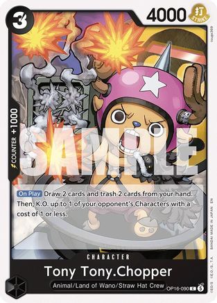 (OP16-090) Tony Tony.Chopper - The Time of Battle - Normal