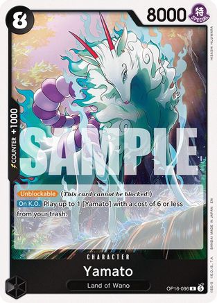 (OP16-096) Yamato (096) - The Time of Battle - Foil