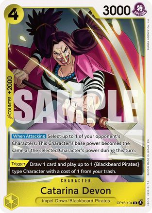 (OP16-104) Catarina Devon - The Time of Battle - Foil