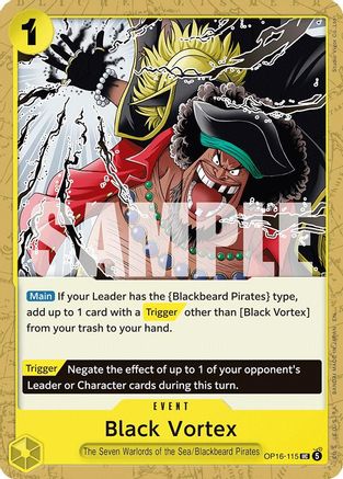(OP16-115) Black Vortex - The Time of Battle - Normal