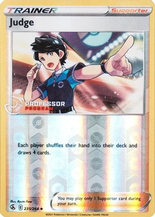 Judge (235/264) - Professor Program Promos Reverse Holofoil - Uncommon