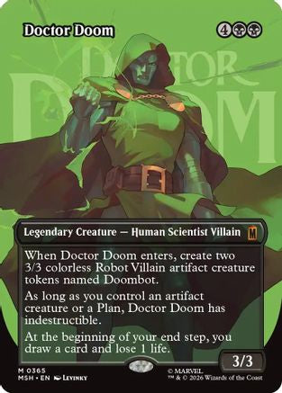 Doctor Doom (Borderless) (0365) (MSH-365) - Marvel Super Heroes