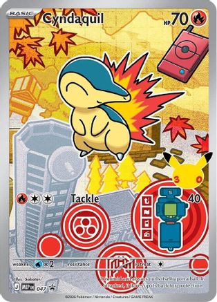 Cyndaquil (47/null) - ME Mega Evolution Promo Holofoil - Promo