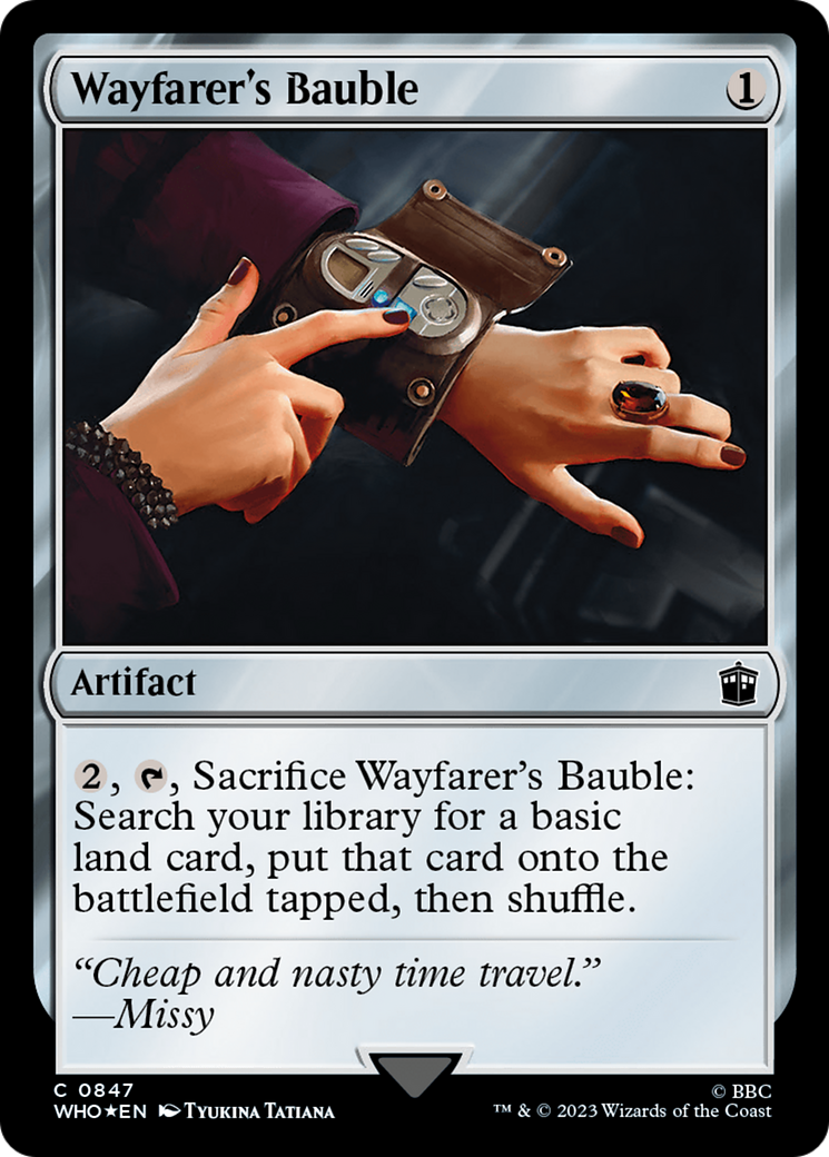 Wayfarer's Bauble (WHO-847) - Doctor Who Foil