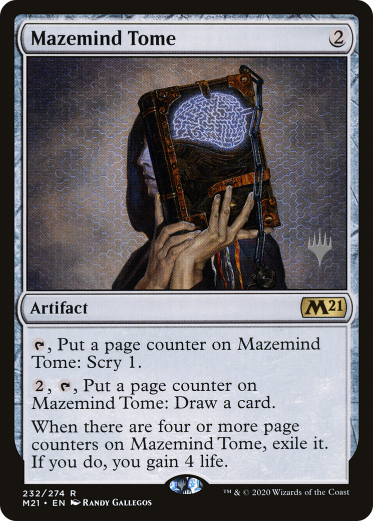 Mazemind Tome (PPM21-232P) - Core Set 2021 Promos (Promo Pack)
