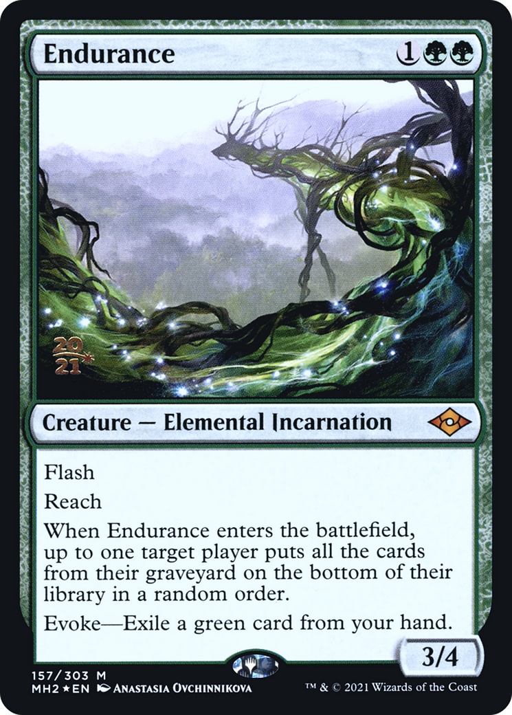 Endurance (PRE-157) - Modern Horizons 2 Promos (Prerelease) Foil