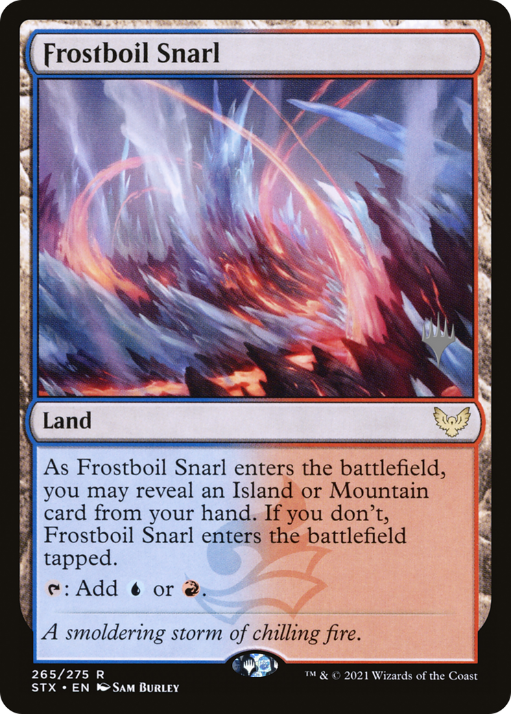 Frostboil Snarl (PPSTX-265) - Strixhaven: School of Mages Promos (Promo Pack) Foil