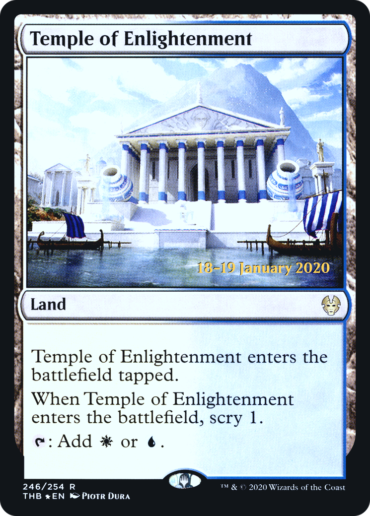 Temple of Enlightenment (PRE-246S) - Theros Beyond Death Promos (Prerelease) Foil