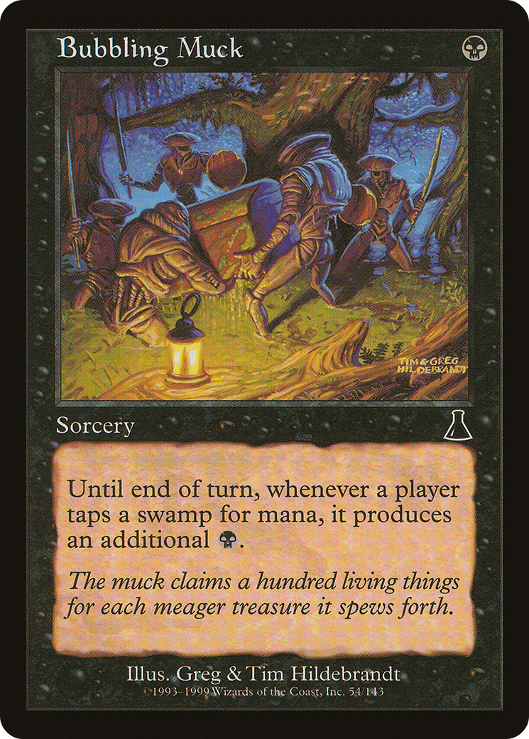 Bubbling Muck (UDS-054) - Urza's Destiny Foil