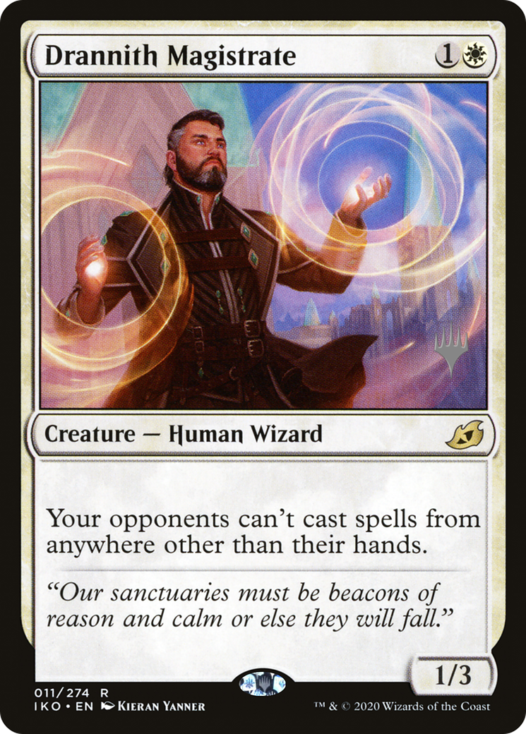 Drannith Magistrate (PPIKO-11P) - Ikoria: Lair of Behemoths Promos (Promo Pack)