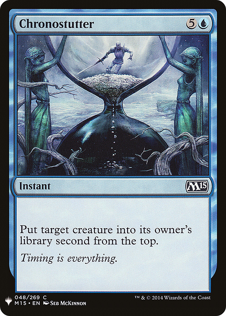 Chronostutter (LIST-M15-48) - The List