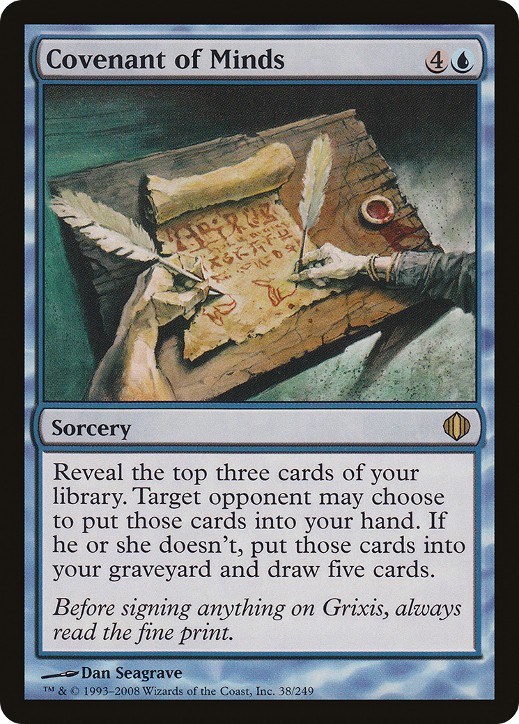 Covenant of Minds (ALA-038) - Shards of Alara Foil