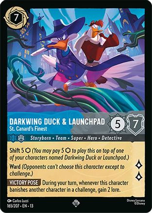 (165/204) Darkwing Duck & Launchpad - St. Canard's Finest - Attack of the Vine! Normal