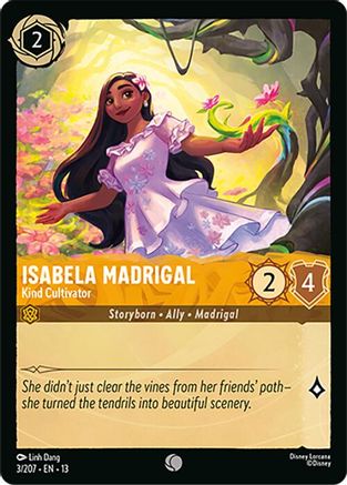 (003/204) Isabela Madrigal - Kind Cultivator - Attack of the Vine! Normal