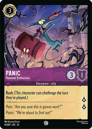 (041/204) Panic - Hammer Enthusiast - Attack of the Vine! Normal