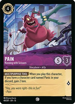 (048/204) Pain - Running with Scissors - Attack of the Vine! Cold Foil