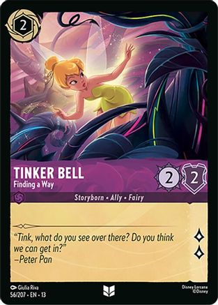 (056/204) Tinker Bell - Finding a Way - Attack of the Vine! Normal
