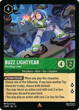 (077/204) Buzz Lightyear - Providing Cover - Attack of the Vine! Normal