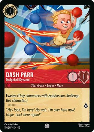 (114/204) Dash Parr - Dodgeball Dynamo - Attack of the Vine! Normal