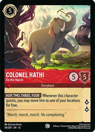 (116/204) Colonel Hathi - On the March - Attack of the Vine! Normal