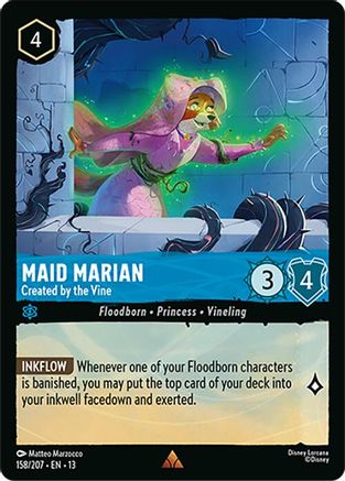 (158/204) Maid Marian - Created by the Vine - Attack of the Vine! Normal