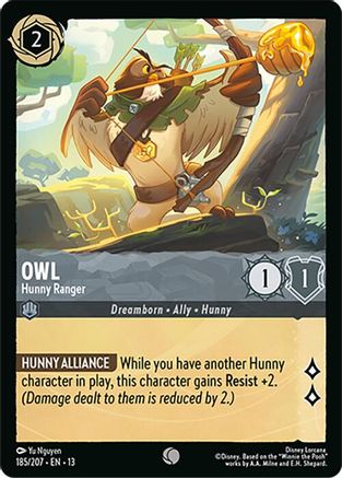 (185/204) Owl - Hunny Ranger - Attack of the Vine! Normal