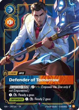 (149/166) Jayce - Defender of Tomorrow - Vendetta Foil