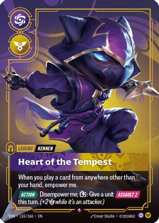 (155/166) Yordle, Kennen - Heart of the Tempest - Vendetta Foil