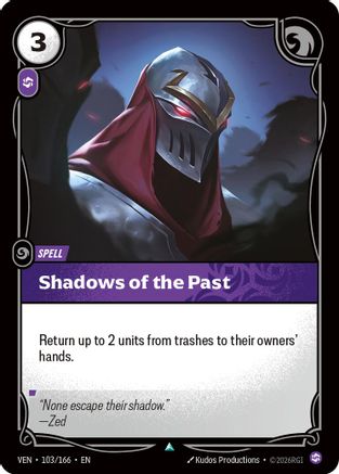 (103/166) Shadows of the Past - Vendetta Foil