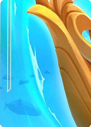 () Azurite Sea Puzzle Insert (Middle Left) - Azurite Sea Normal