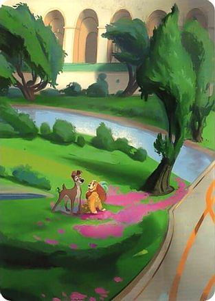 () Archazia's Island Puzzle Insert (Version 1 of 2) (Bottom Left) - Archazia's Island Normal