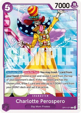 (OP11-071) Charlotte Perospero - Starter Deck 34: PURPLE Charlotte Katakuri - Normal
