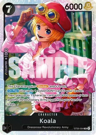 (ST35-004) Koala - Starter Deck 35: RED/BLACK Sabo - Foil