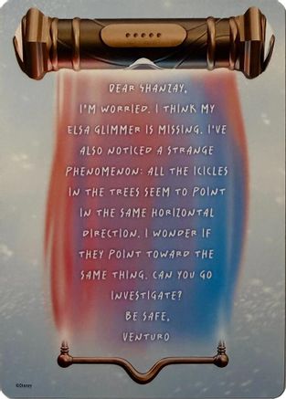 () Winterspell Lore Card (5 of 9) - Winterspell Normal