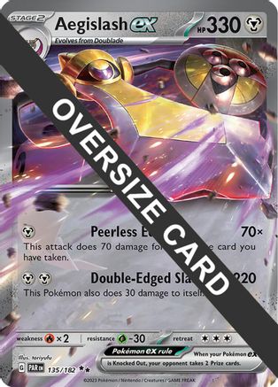 Aegislash ex (135/null) - Jumbo Cards Holofoil - Double Rare