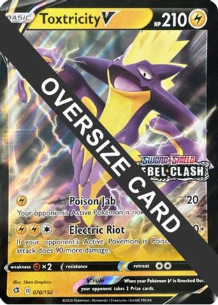 Toxtricity V (70/null) - Jumbo Cards Holofoil - Ultra Rare