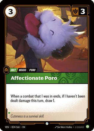 (024/166) Affectionate Poro - Vendetta Foil