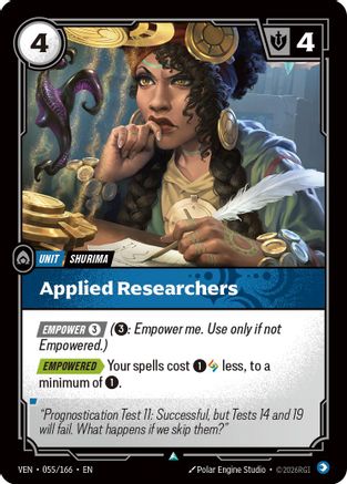 (055/166) Applied Researchers - Vendetta