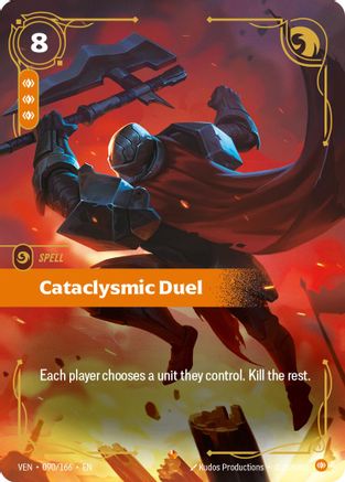 (090/166) Cataclysmic Duel - Vendetta Foil