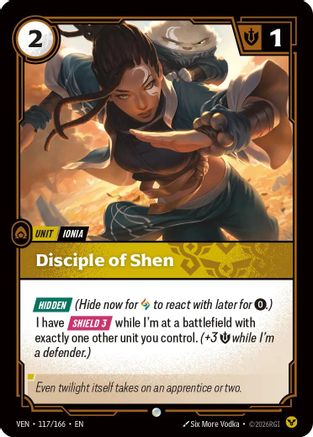 (117/166) Disciple of Shen - Vendetta
