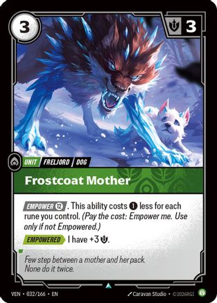 (032/166) Frostcoat Mother - Vendetta