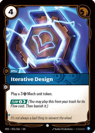 (051/166) Iterative Design - Vendetta Foil