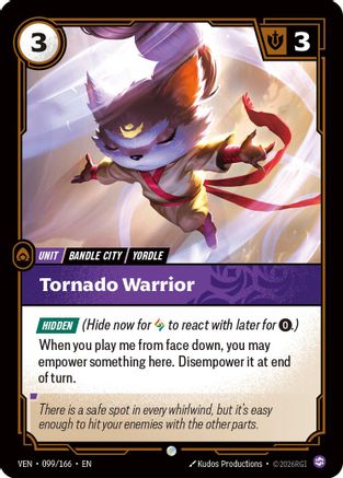 (099/166) Tornado Warrior - Vendetta
